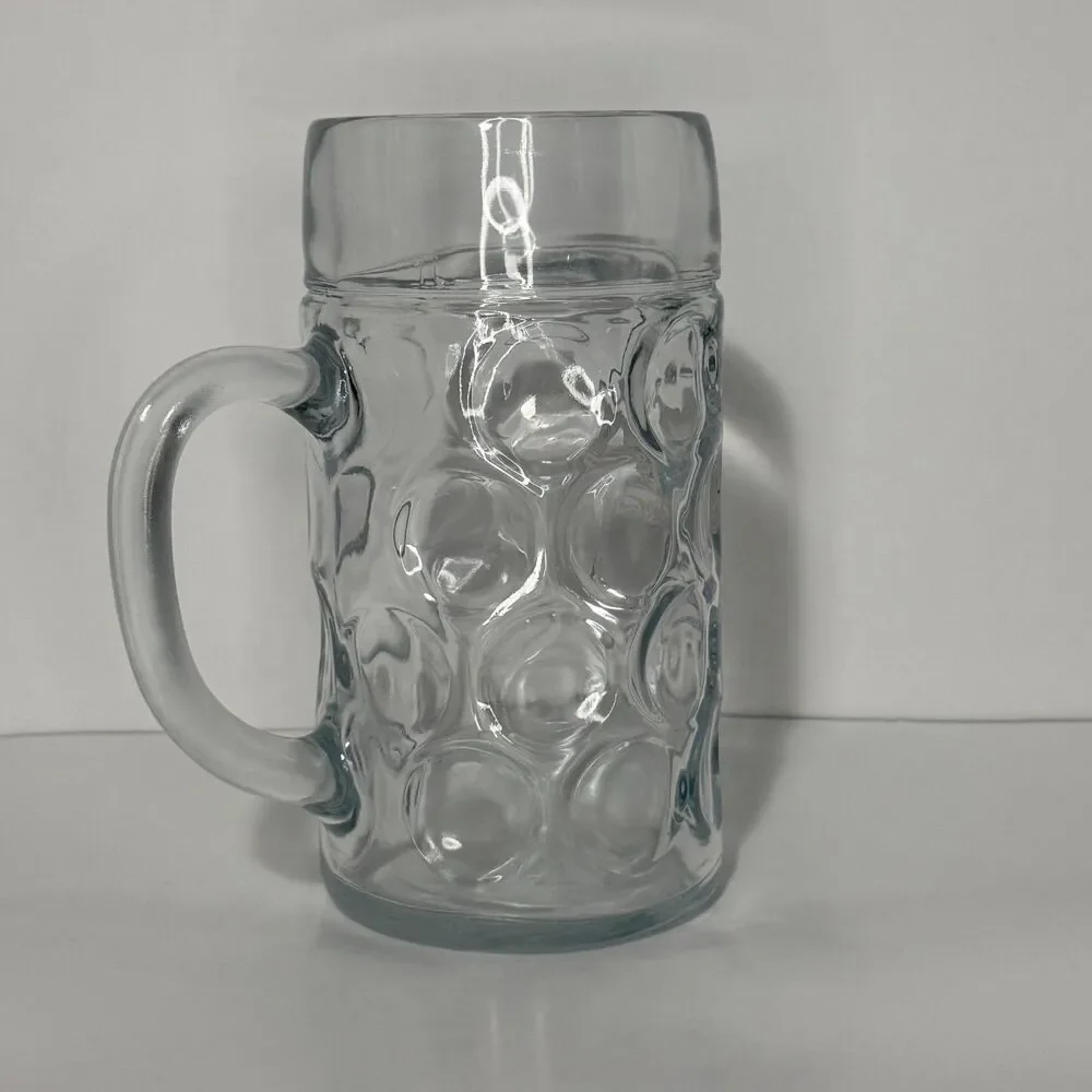 Large Hofbräu München Oktoberfestbier HB Glass Beer Stein Mug Germany